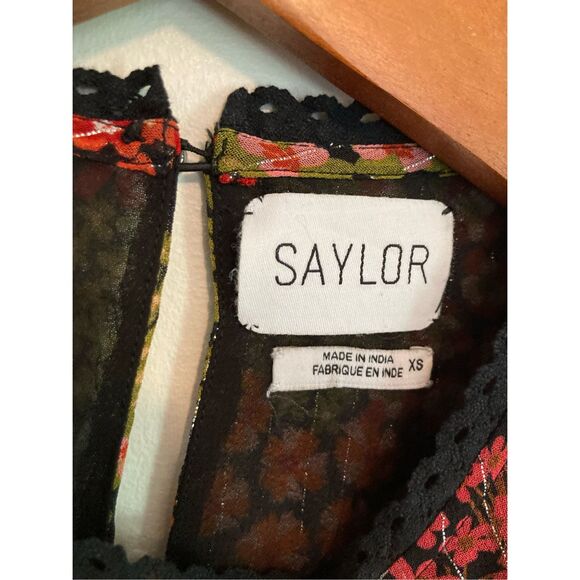 SAYLOR Talley Floral‎ Mini Dress - Picture 5 of 7